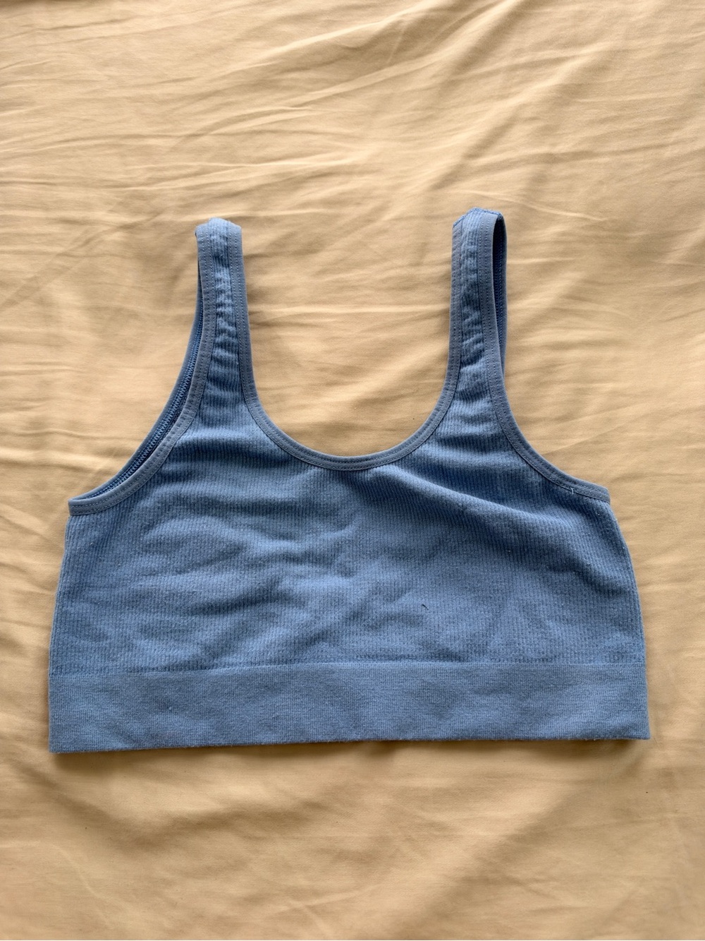 Urban Outfitters Blue Seamless Bralette